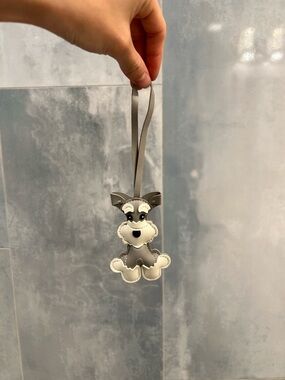 Schnauzer Dog Bag Charm